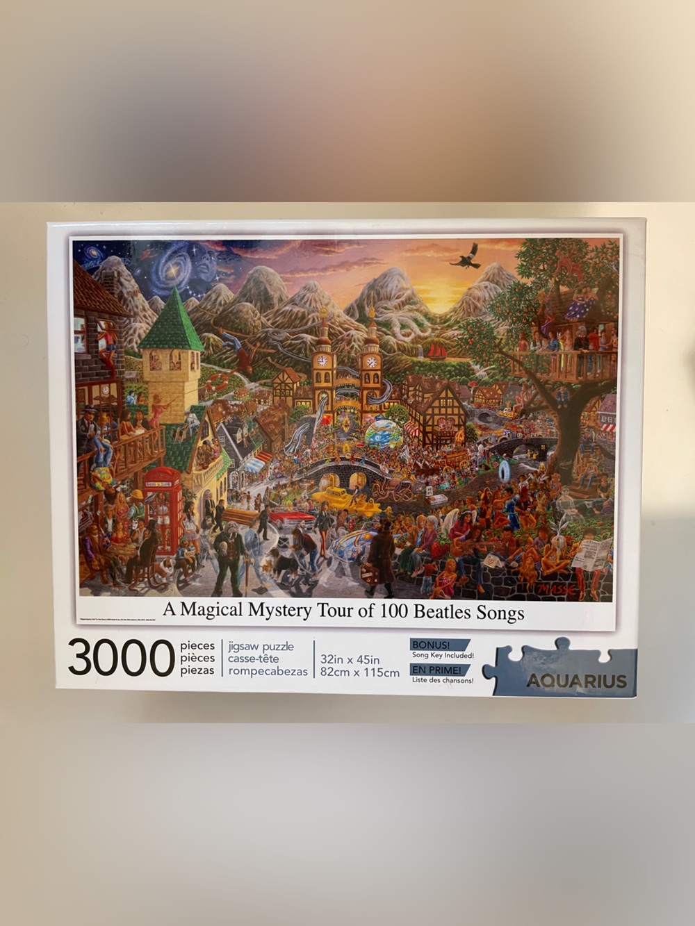 3000-Piece Puzzle The Beatles Anthology A Magical Mystery Tour (Multicolor)